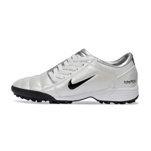 Chuteira Society Nike Total 90 TF Prata