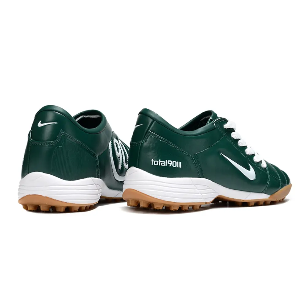 Chuteira Society Nike Total 90 TF Verde e Branco