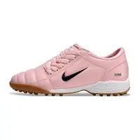 Chuteira Society Nike Total 90 TF Rosa e Branco - imagem 1
