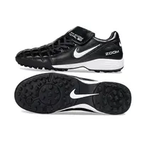 Chuteira Society Nike Total 90 TF Preto e Branco - imagem 2