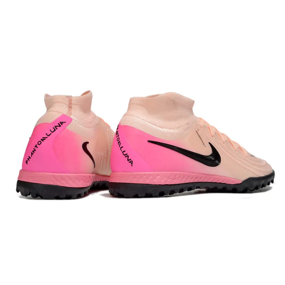 Chuteira Society Nike Phantom Luna 2 Elite TF Rosa