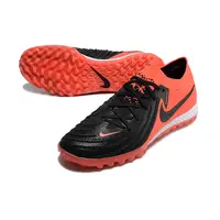 Chuteira Society Nike Phantom GX 2 Elite TF Preto e Vermelho - imagem 6