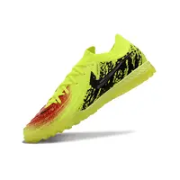 Chuteira Society Nike Phantom GX 2 Elite TF Amarelo, Vermelho e Preto - imagem 5