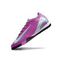 Chuteira Society Nike Air Zoom Mercurial Vapor 16 Elite TF Rosa e Preto - imagem 4