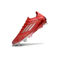Chuteira Campo Adidas F50 Ponta de Aluminio Vermelho e Branco - imagem 3