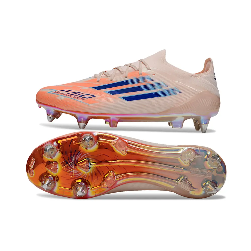 Chuteira Campo Adidas F50 Ponta de Aluminio Rosa