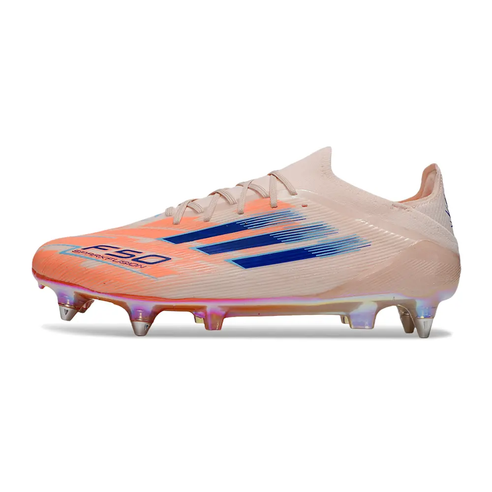 Chuteira Campo Adidas F50 Ponta de Aluminio Rosa