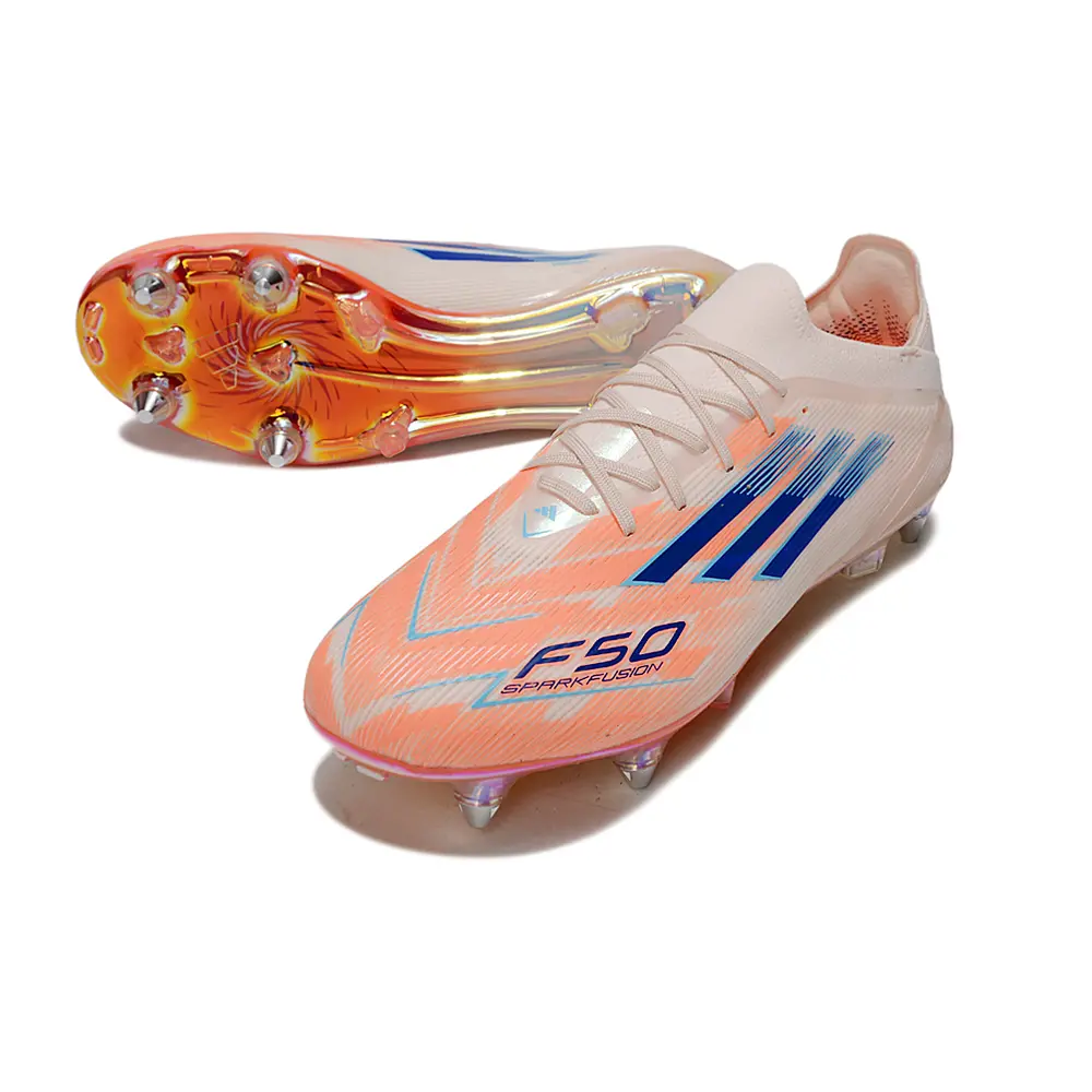 Chuteira Campo Adidas F50 Ponta de Aluminio Rosa