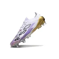 Chuteira Campo Adidas F50+ LL Ponta de Aluminio Roxo e Verde - imagem 5