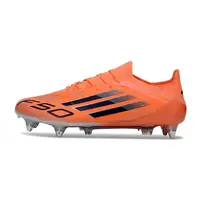 Chuteira Campo Adidas F50+ LL Ponta de Aluminio Laranja e Preto - imagem 1
