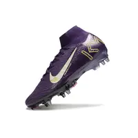 Chuteira Campo Nike Air Zoom Mercurial Superfly 10 Elite Trava Mista Roxo - imagem 4