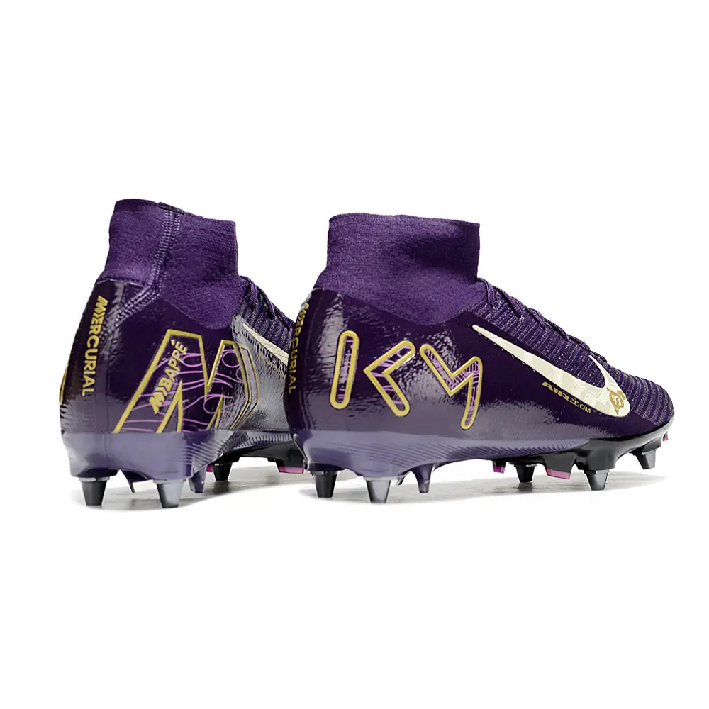 Chuteira Campo Nike Air Zoom Mercurial Superfly 10 Elite Trava Mista Roxo