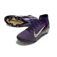 Chuteira Campo Nike Air Zoom Mercurial Superfly 10 Elite Trava Mista Roxo - imagem 5