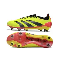 Chuteira Campo Adidas Predator Elite Ponta de Aluminio Amarelo e Preto - imagem 6