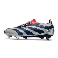 Chuteira Campo Adidas Predator Elite Ponta de Aluminio Prata - imagem 1