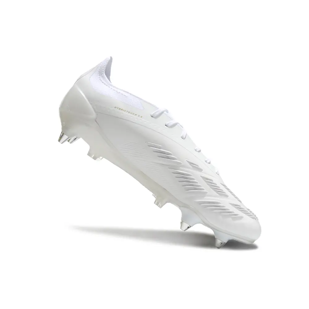 Chuteira Campo Adidas Predator Elite Ponta de Aluminio Branco 