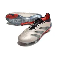Chuteira Campo Adidas Predator Elite Ponta de Aluminio Chumbo e Preto - imagem 6
