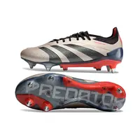 Chuteira Campo Adidas Predator Elite Ponta de Aluminio Chumbo e Preto - imagem 3