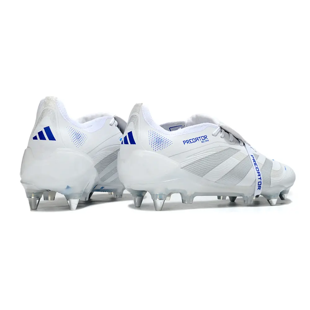 Chuteira Campo Adidas Predator Elite FT 30 Ponta de Aluminio Branco