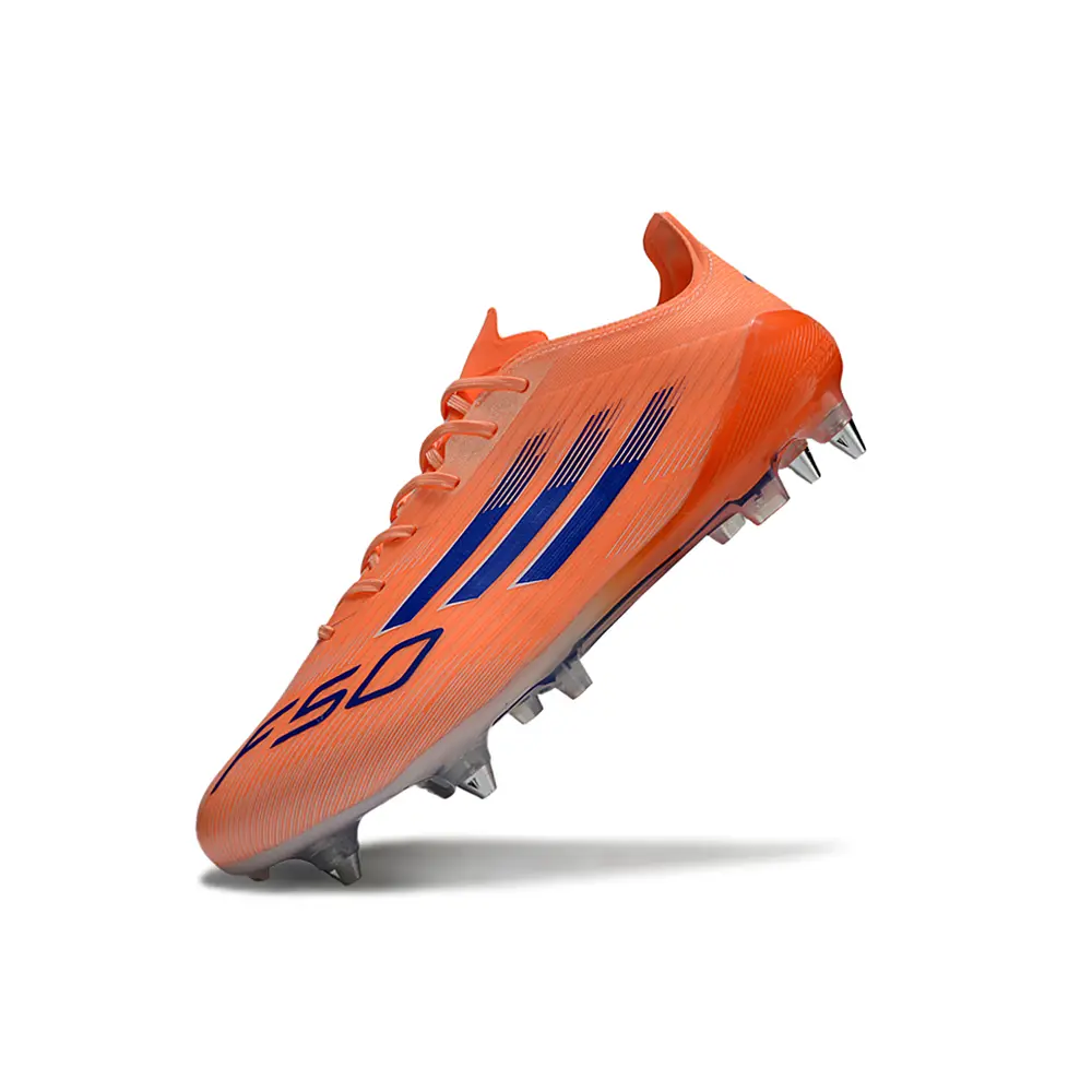Chuteira Campo Adidas F50 Ponta de Aluminio Laranja