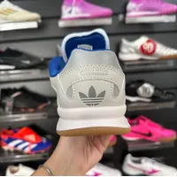 Chuteira Futsal Adidas Copa Mundial IC Bege, Azul e Cinza - Pronta Entrega - imagem 5