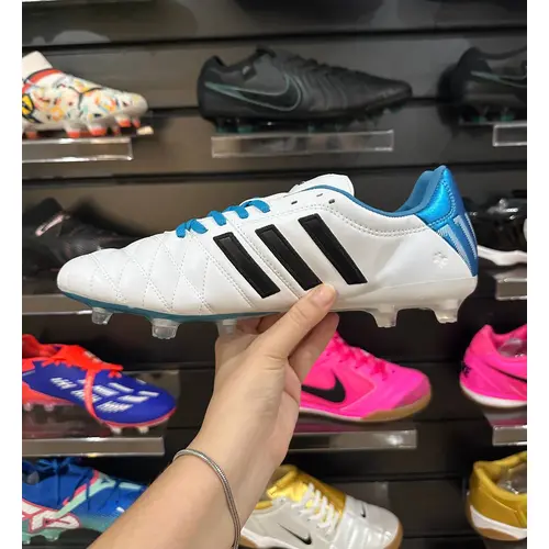 Chuteira Campo Adidas Adipure 11 Pro FG Branca "Kroos" Pronta Entrega