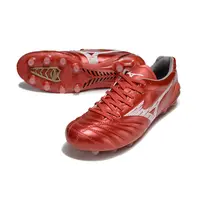 Chuteira Campo Mizuno Morelia Neo 4 Beta FG Vermelho - imagem 4