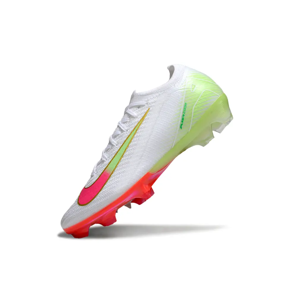 Chuteira Campo Nike Air Zoom Mercurial Vapo 16 Elite FG Amarelo, Verde e Preto Farda de Boleiro