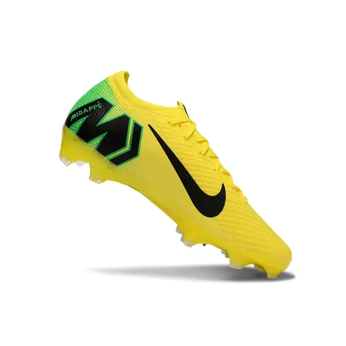 Chuteira Campo Nike Air Zoom Mercurial Vapor 16 Elite FG Amarelo, Verde e Preto