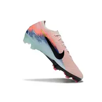 Chuteira Campo Nike Air Zoom Mercurial Vapor 16 Elite FG Rosa, Azul e Preto Farda do Boleiro - imagem 2