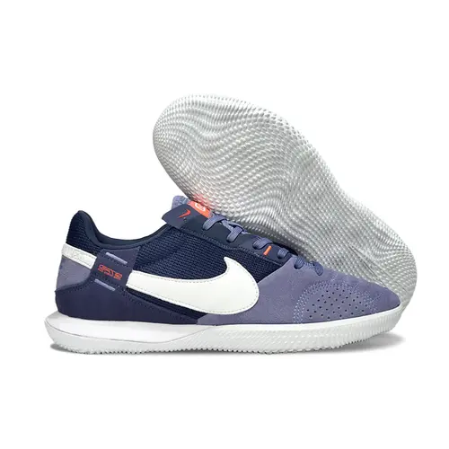Chuteira Futsal Nike StreetGato IC Roxo e Branco