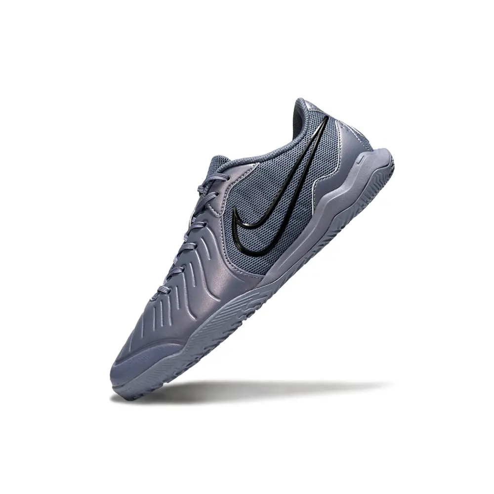 Chuteira Futsal Nike Tiempo Legend 10 Cinza Farda de Boleiro
