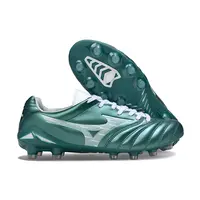 Chuteira Campo Mizuno Morelia Neo 4 Beta FG Verde e Branco Farda de Boleiro - imagem 2