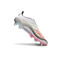 Chuteira Campo Adidas Predator Elite Ponta de Aluminio Branco, Laranja e Preto - imagem 2