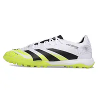 Chuteira Society Adidas Predator Elite TF Branco, Amarelo e Preto Farda de Boleiro - imagem 1