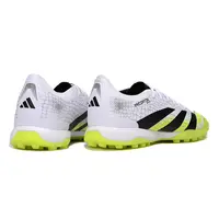 Chuteira Society Adidas Predator Elite TF Branco, Amarelo e Preto Farda de Boleiro - imagem 6