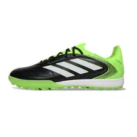 Chuteira Society Adidas Copa Pure.2 TF Verde, Preto e Branco Farda de Boleiro - imagem 1