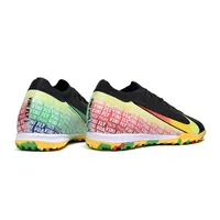 Chuteira Society Nike Air Zoom Mercurial Vapor 16 Elite TF Preto, Amarelo e Rosa Farde de Boleiro - imagem 3