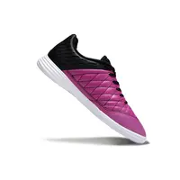 Chuteira Futsal Nike Lunar Gato II IC Preto e Roxo Farde de Boleiro - imagem 3