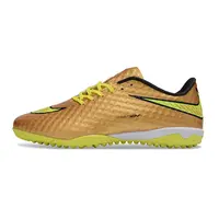 Chuteira Society Nike Hypervenom TF Dourado e Amarelo Farde de Boleiro - imagem 1