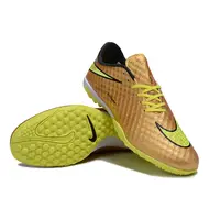 Chuteira Society Nike Hypervenom TF Dourado e Amarelo Farde de Boleiro - imagem 5