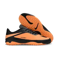 Chuteira Society Nike Hypervenom TF Laranja e Preto Farde de Boleiro - imagem 6