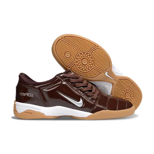 Chuteira Futsal Nike Total 90 IC Marrom