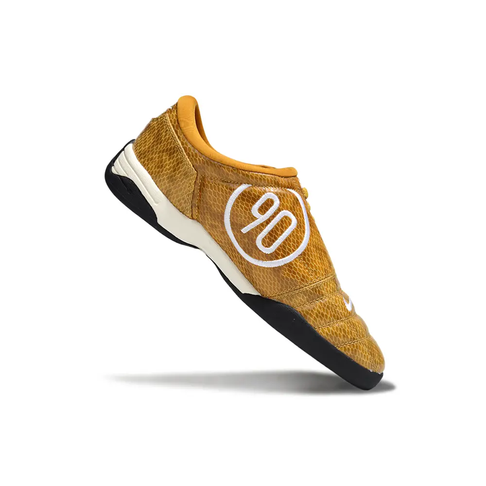 Chuteira Futsal Nike Total 90 IC Dourado Farde de Boleiro