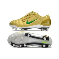 Chuteira Campo Nike Total 90 FG Dourado Farde de Boleiro - imagem 2