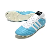 Chuteira Campo Adidas Copa Mundial FG Azul e Branco - imagem 5