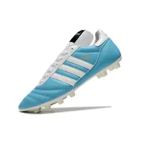 Chuteira Campo Adidas Copa Mundial FG Azul e Branco - imagem 3
