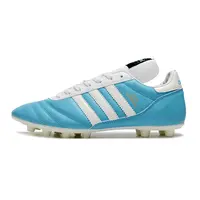 Chuteira Campo Adidas Copa Mundial FG Azul e Branco - imagem 1