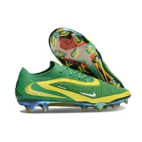 Chuteira Campo Nike Phantom GX 3 Elite FG Verde e Amarelo - imagem 3