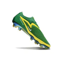 Chuteira Campo Nike Phantom GX 3 Elite FG Verde e Amarelo - imagem 7
